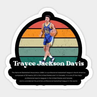 Trayce Jackson Davis Vintage V1 Sticker